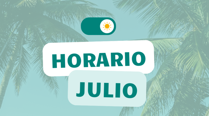 HORARIO JULIO