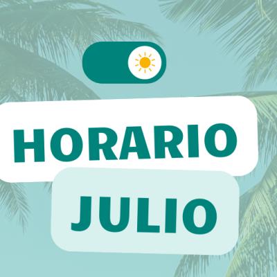 HORARIO JULIO